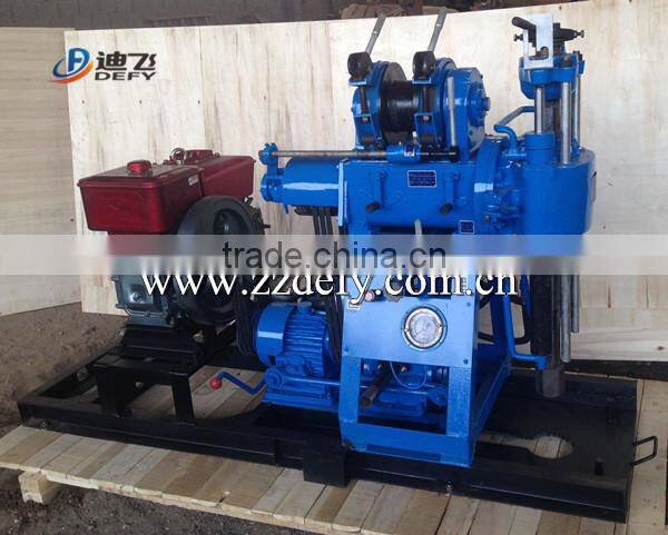 100m trailer mounted small water well drilling rig