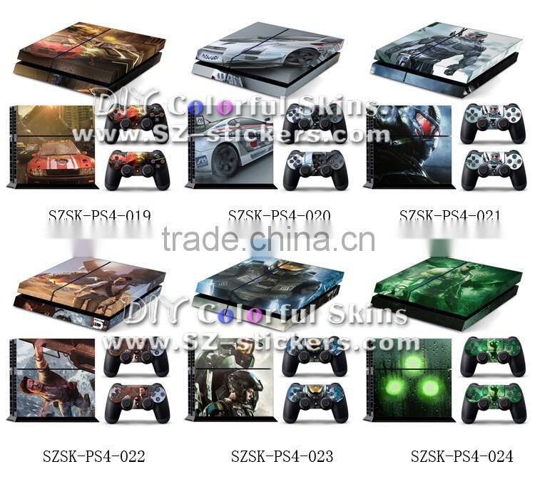 alibaba express custom sticker skin for ps4 vinyl football for ps4 console skin sticker for ps3