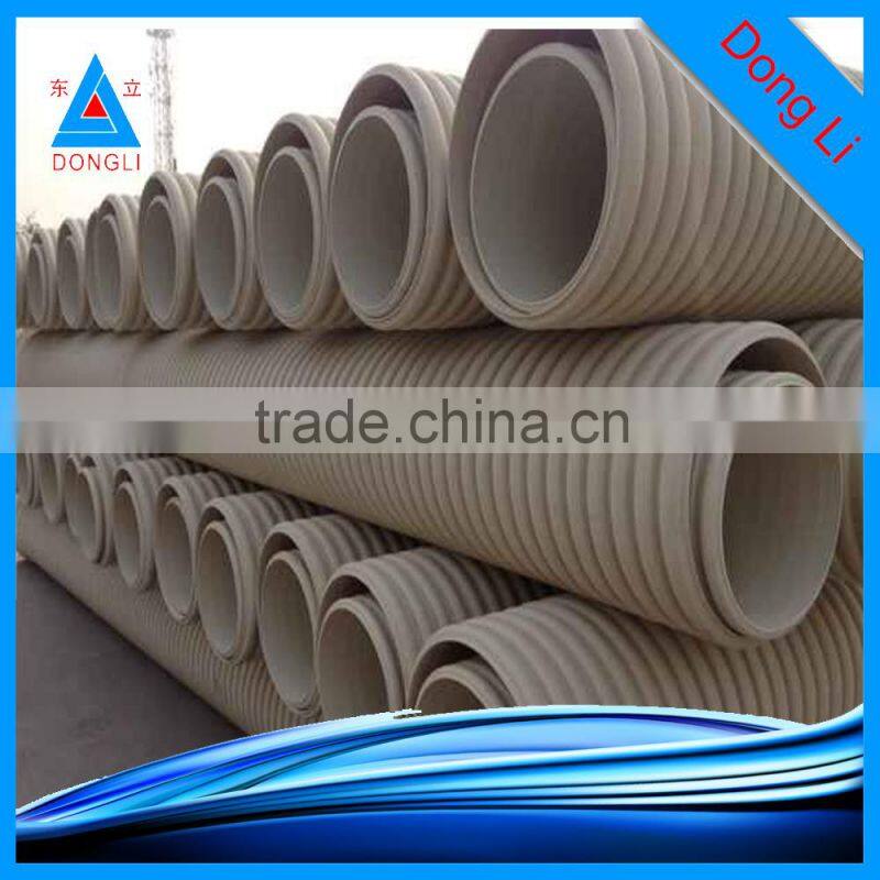 SN8 Socket joint Corrugated HDPE Pipe