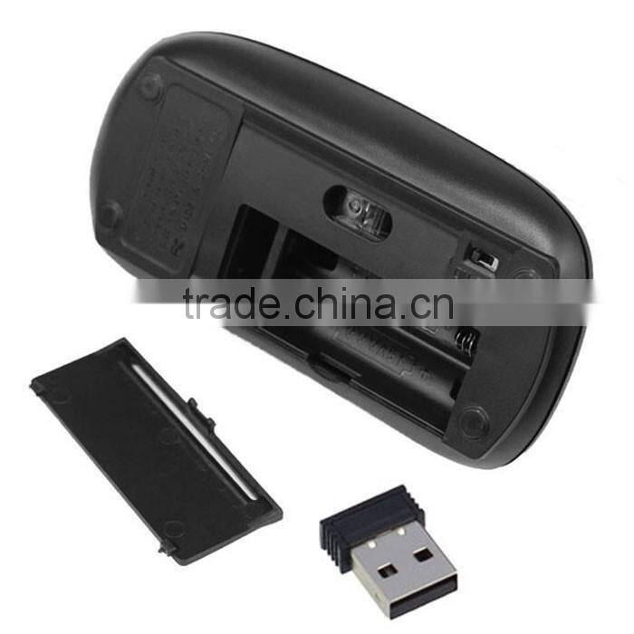 Candy Color Ultra Thin USB Optical Wireless Mouse 2.4G Receiver Super Slim Mouse Cordless Computer PC Laptop Desktop
