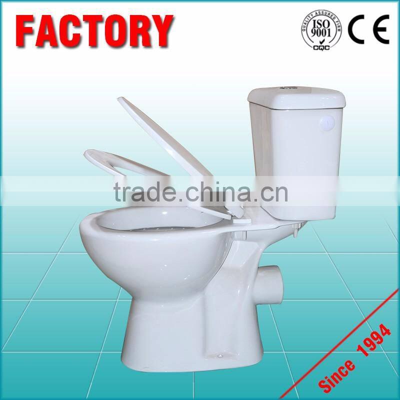 white wc ceramic toilet used with soft and comfortable toilet paper TFZ-09-3 in bathroom