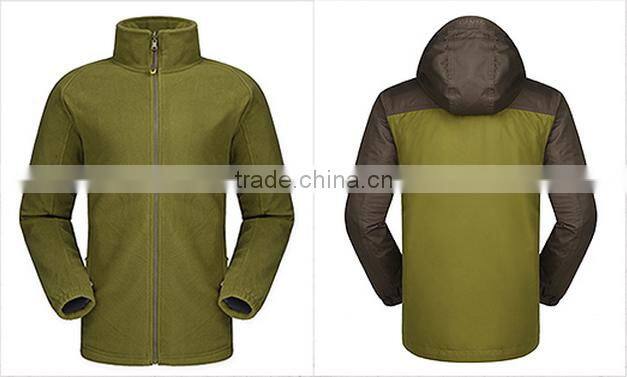 3in1 breathable and warm classic mens jacket