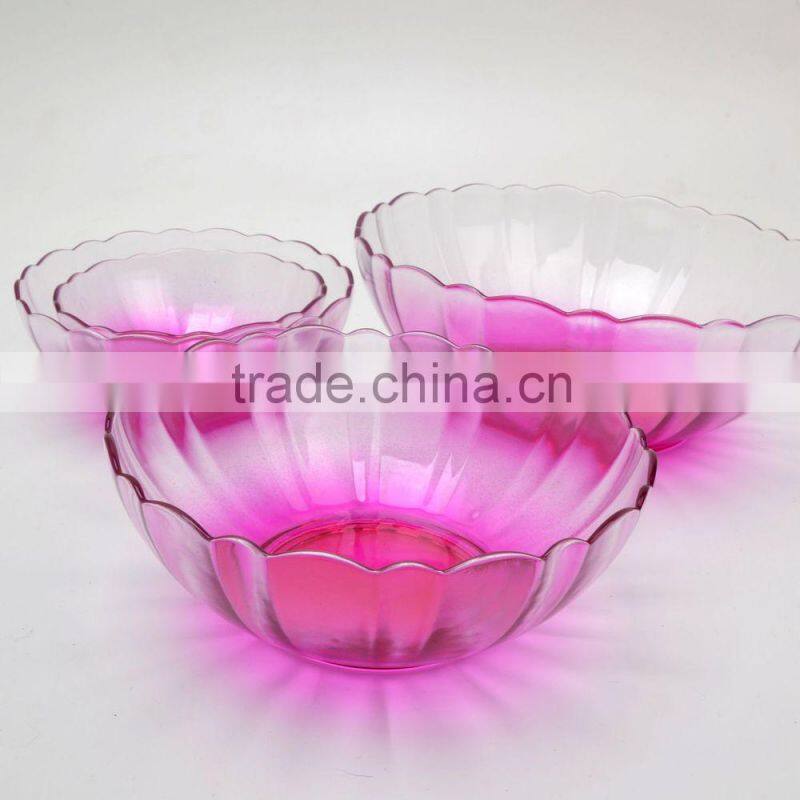 buy glass bowls colored big glass bowl