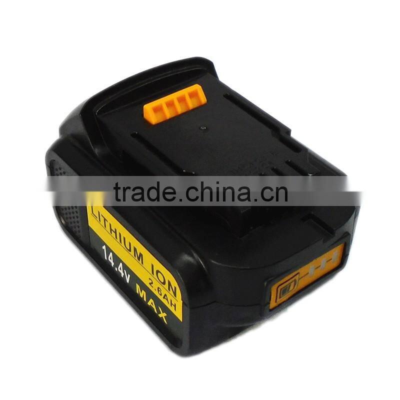 14.4V 5.0Ah Replacement Li-ion Battery for Dewalt Cordless Compact Drill DCB140 DCB141-XJ