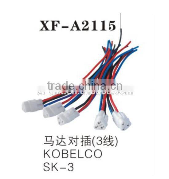 excavator SK200-3 throttle motor plug
