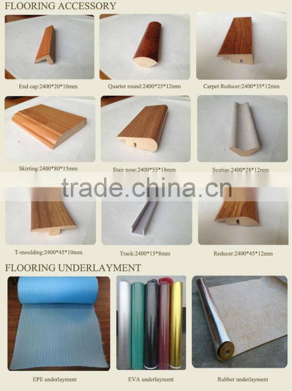 mdf hdf laminate flooring,u groove laminate floor