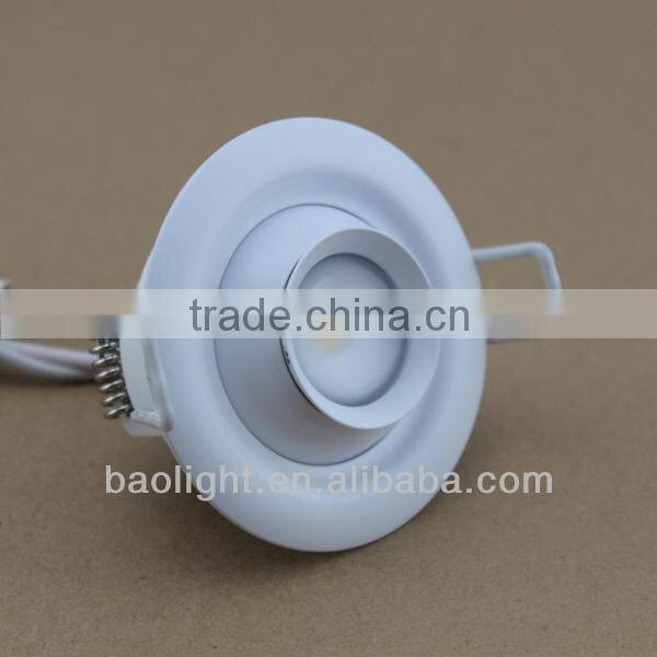 2013 led ceiling lights can adjust beam angle 3w led spot lamp