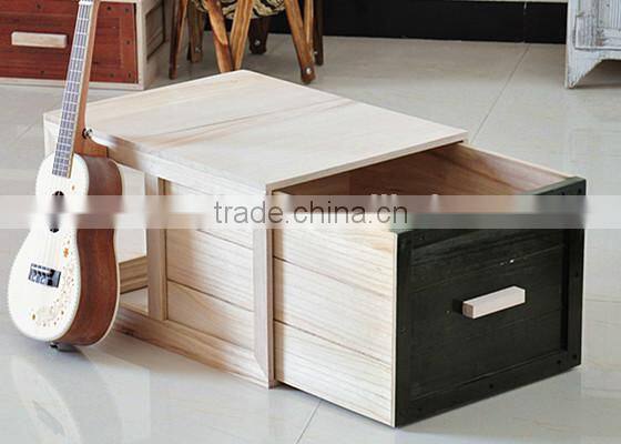 solid wood wine packaging box