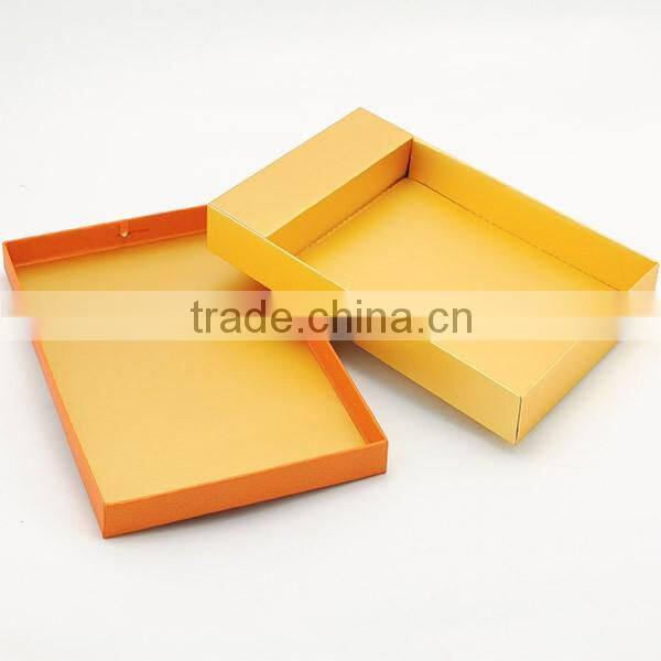 Custom OEM new design paper t-shirt packaging box with lids