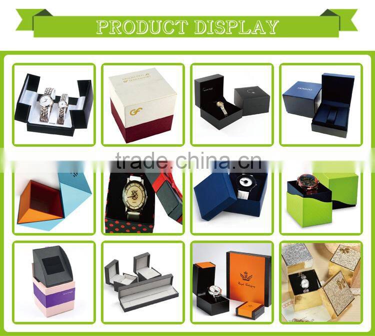 BLACK PAPER WATCH GIFT BOX PACKAGING, CARDBOARD SMART WATCH PACKAGING BOXES