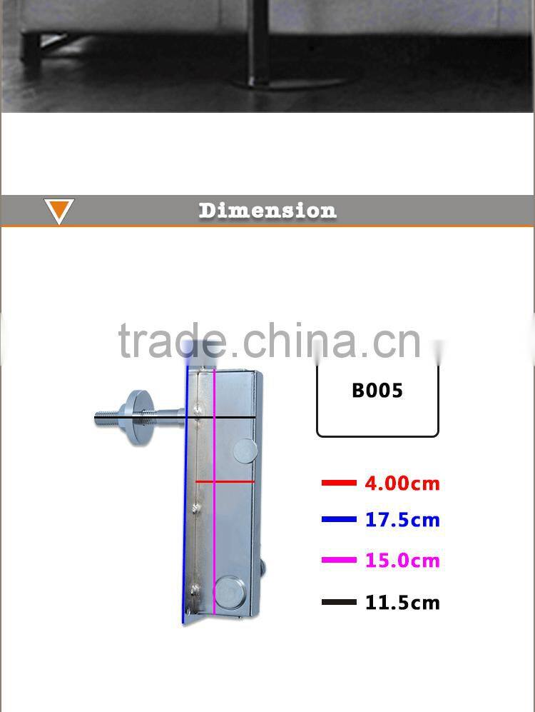 DLS B005 furniture sofa hardware 90-180 degree, each stop 15 degree