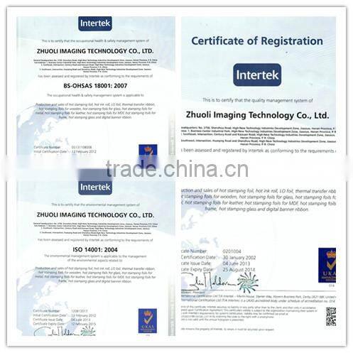LC1 and SCF900 hot coder ribbon / hot coding foil printingh expiry date number