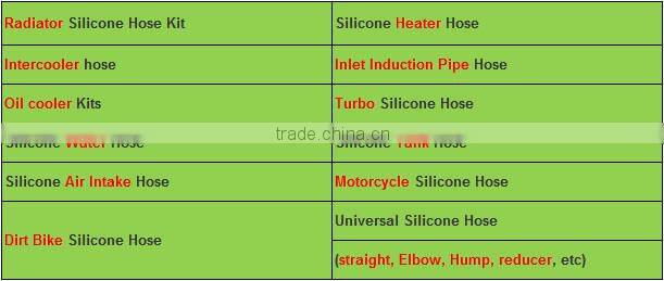 Flexible Silicone Radiator Hose For YAMAHA YZF250 2002-2005 Silicone Hose