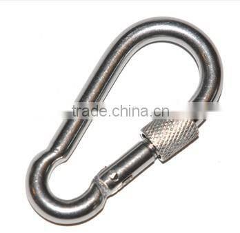 zinc alloy climbing snap hook bag accessory hardware for handbag