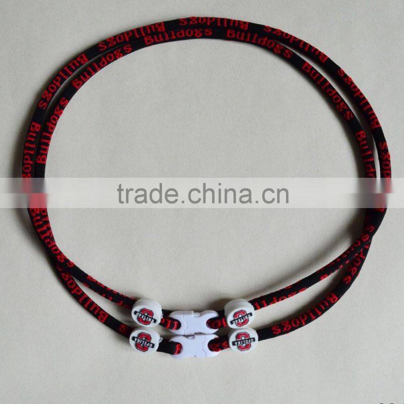 2016 single rope necklace for baseball