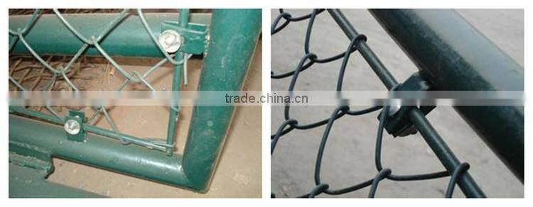 pvc coated galvanized chain link fence garden fence