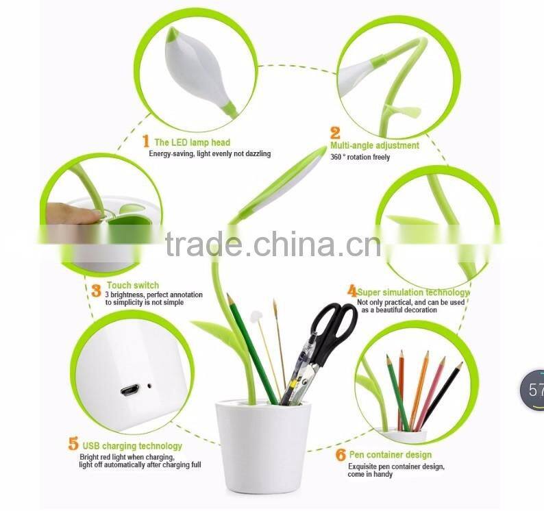 Fancy design energy saving LED table lamp for room