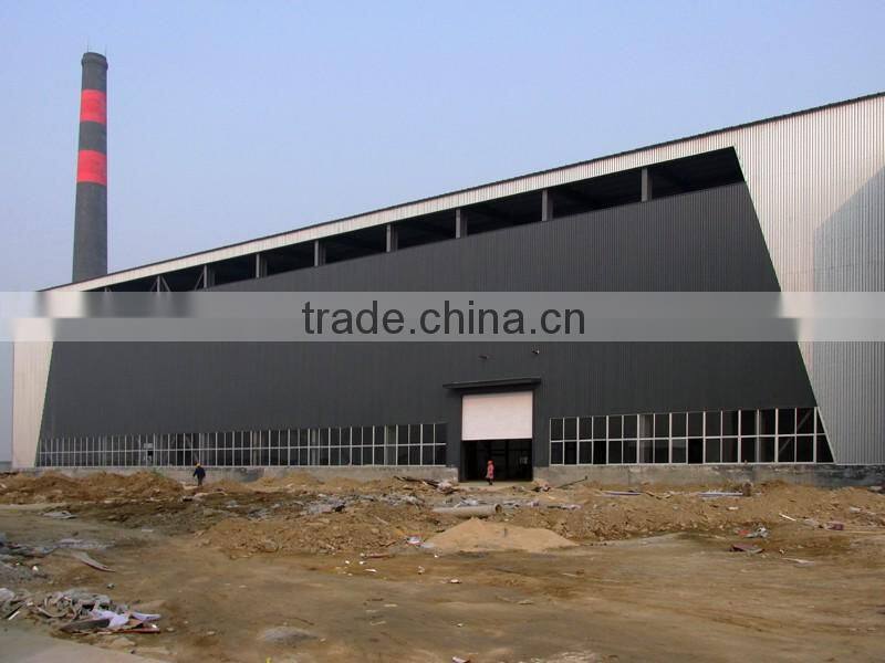 China 2016 steel structure refuse treatment plant