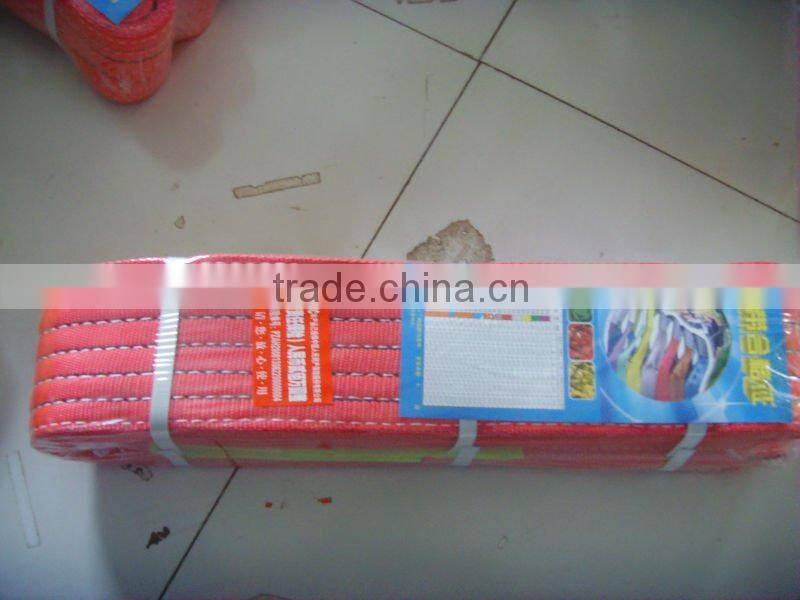 Flat lifting webbing sling, Polyester webbing sling