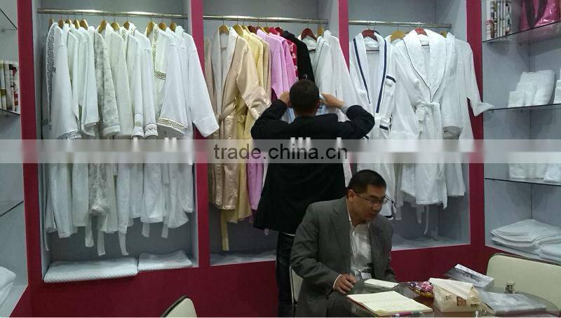 New Hot Sell Peach Twill Bathrobe Spa Robe