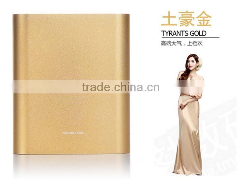 backup aluminum power bank 10400mah for accer