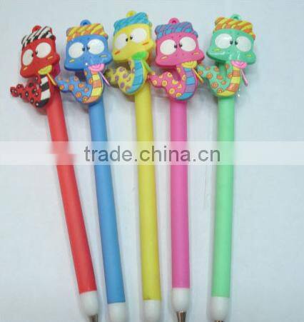 Cute Tomato Plastic Soft PVC Pencil Topper
