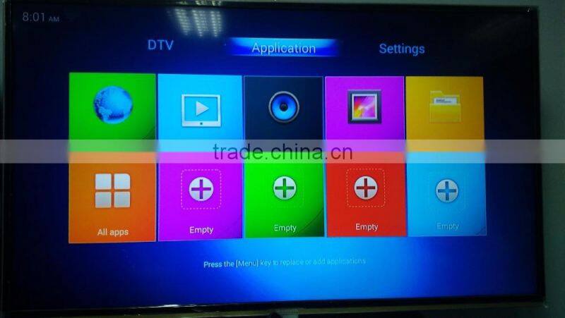 cheapest android tv box s805 1gb ram Android 4.4 V8 android 4.4 quad core tv box dvb-t2 set top box