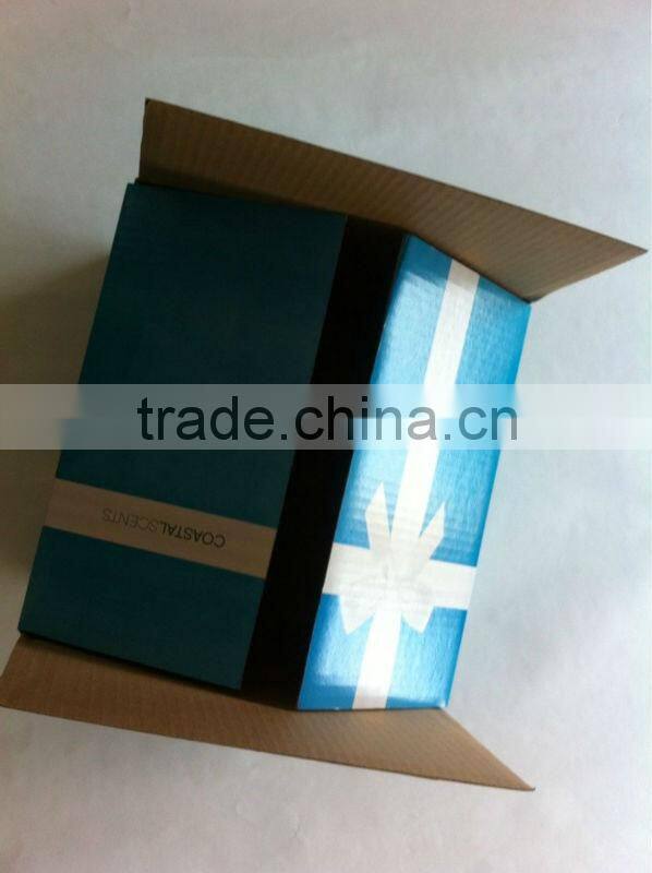 Kaoliang red colour carton box for fragile merchandise