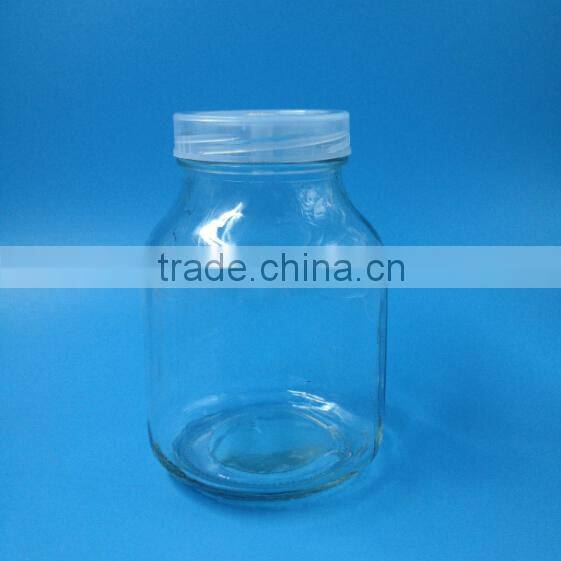 650ml tissue culture plant glass bottle ,cultivating plants in glass bottles, glass storage jar