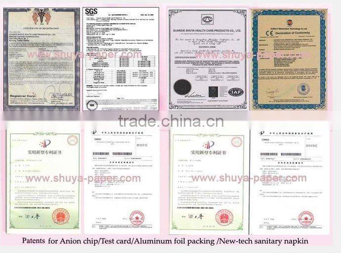 super absorbent mild herbal chip sanitary napkins