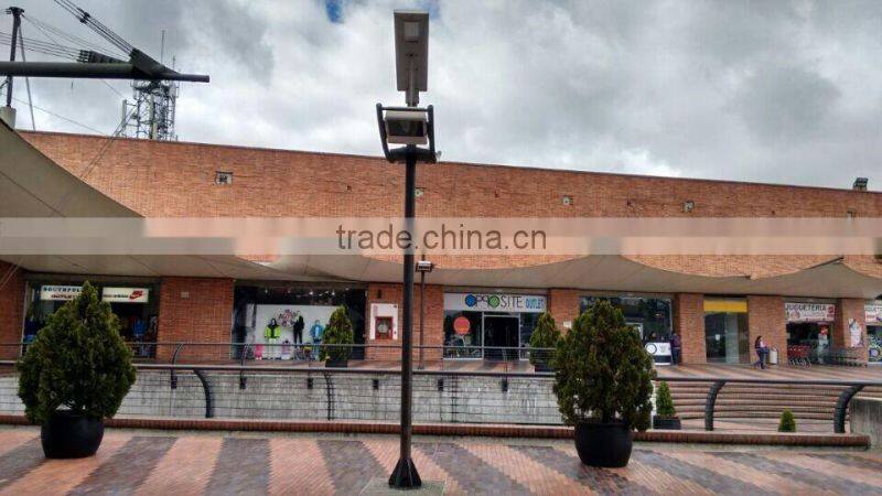 2016 New products all in one solar street light 15w-100 w solar intergrated lighting with sensor