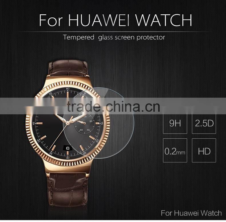 Factory Price Ultra Thin Anti Explosion High Clear Water Proof Tempered Glass Screen Guard Film For Huawei Watch Glass Film.