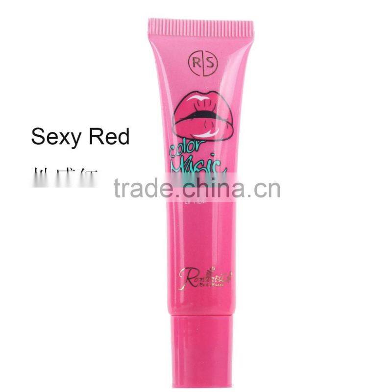 Romatic Bear magic color matte liquid long lasting peel off lipstick for the sexy lips
