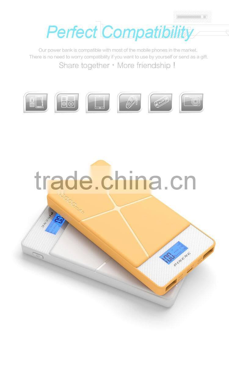 High Quality Original PINENG Powerbanks, Hot Selling Pineng Power Bank 10000mAh, Genuine PINENG Power Bank for Mobile Phones