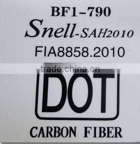 2013 Hot Sale helmet for F1 racing SNELL SAH2010 FIA8858 -2010 standard