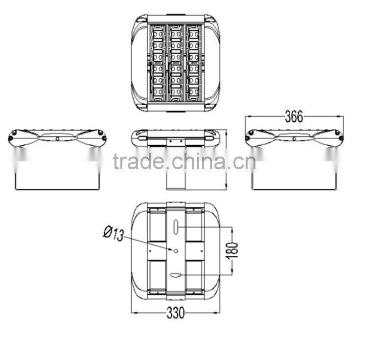 High power 150W LED module tunnel light good quality