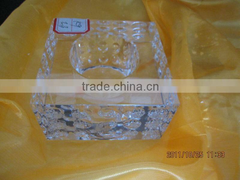 Round crystal lamp shade