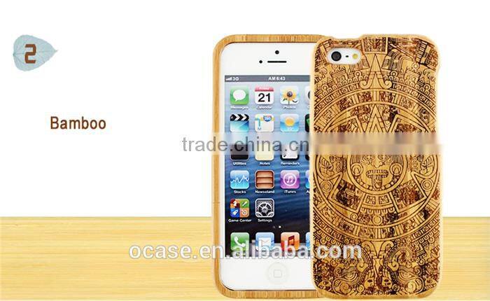 Special Calender Engraving phone case wood cover for IPhone 6/6s/6 plus