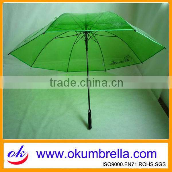 2015 high quality transparent folding umbrella