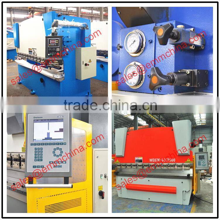 WC67Y-63/2500 hydraulic press brake tooling
