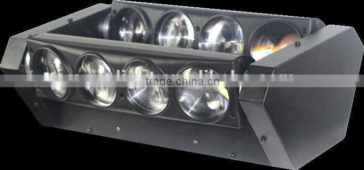 New arrival !!professional led stage light 8pcs RGBW led double row sweeper