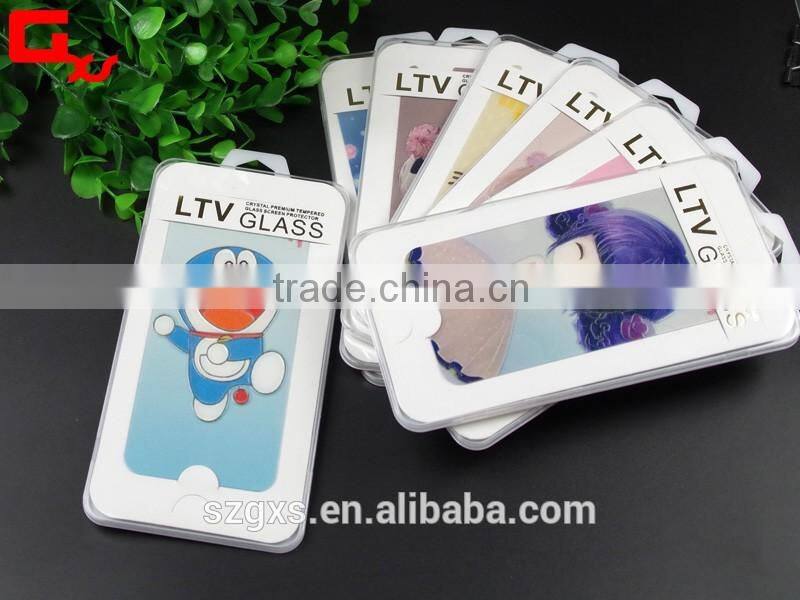 cartoon tempered glass screen protector for iphone front and back glass screen film