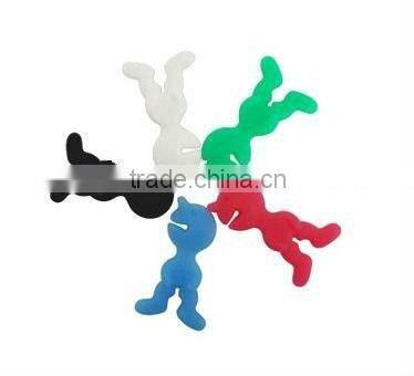 funny earphone headphone silicone cable winder