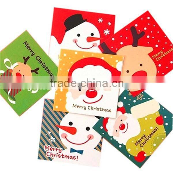 Wholesale cheap sample christmas greeting card printing