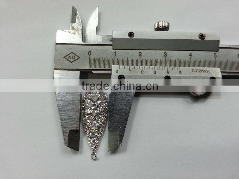 jewelry accessories platinum plated Earring Teardrop