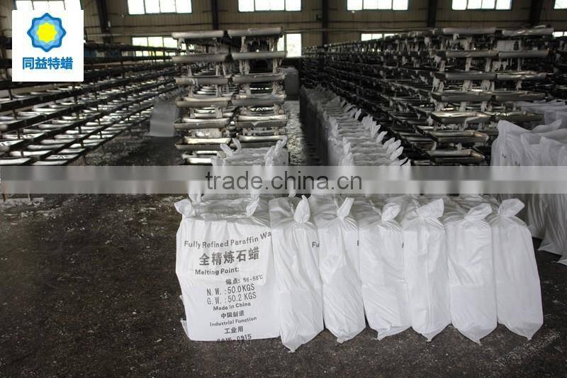 60/62 fully refined paraffin wax bulk wholesale/low price/polishing coating candle making/China maunfacturer supply