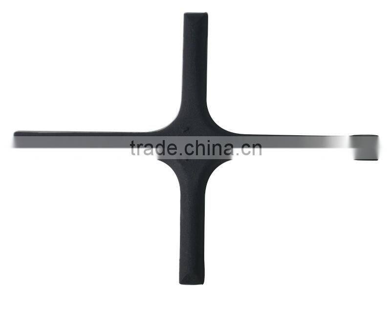 Cast Iron Black Table Leg