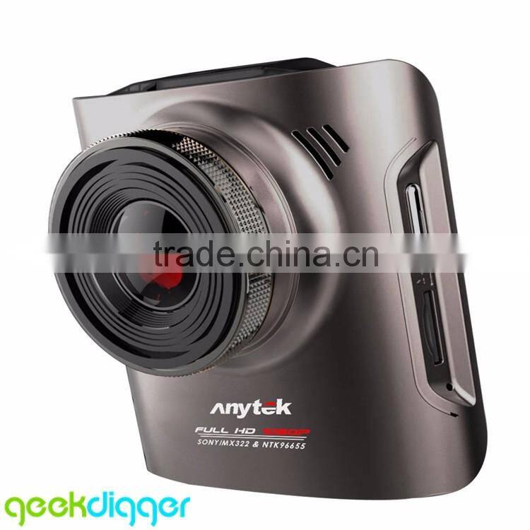 Anytek A3 Car DVR with Novatek 96655 Mini Car Camera Chipset SOYN IMX322 CMOS Super Night Vision Dash Cam G-Sensor Black Box