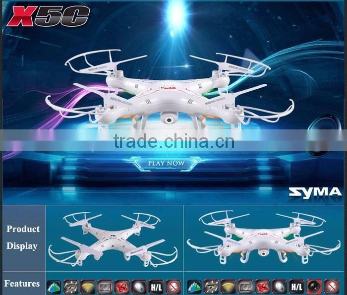 syma x5c 2.4g 4ch 6axis helicopter syma x5c case 3d rolling drone plane