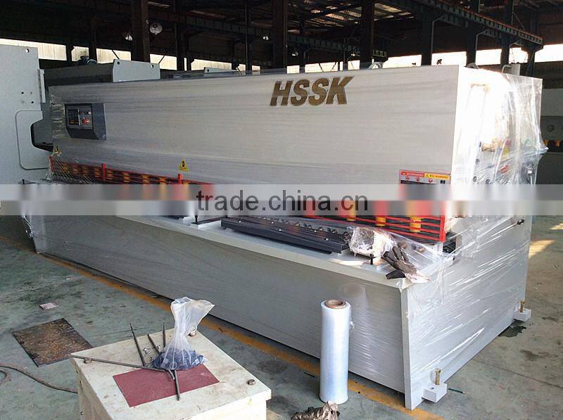 Hydraulic CNC cutting machine/plate cutter/metal shearing machine